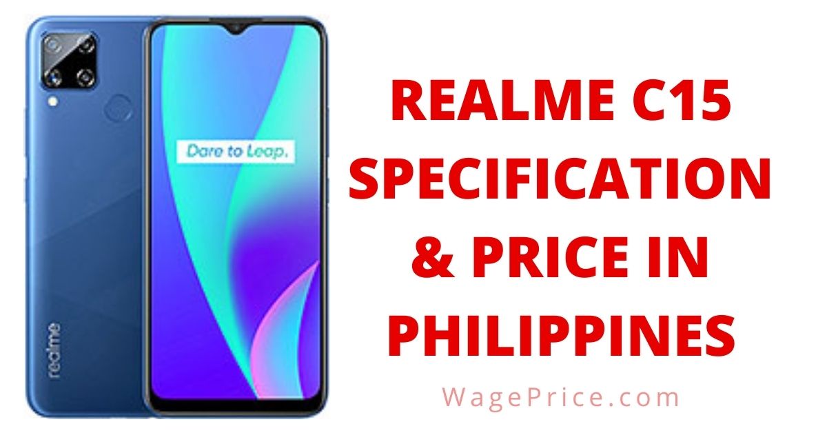 Real Me C15 Price in Philippines