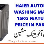 Haier Automatic Washing Machine 15Kg Price in Pakistan