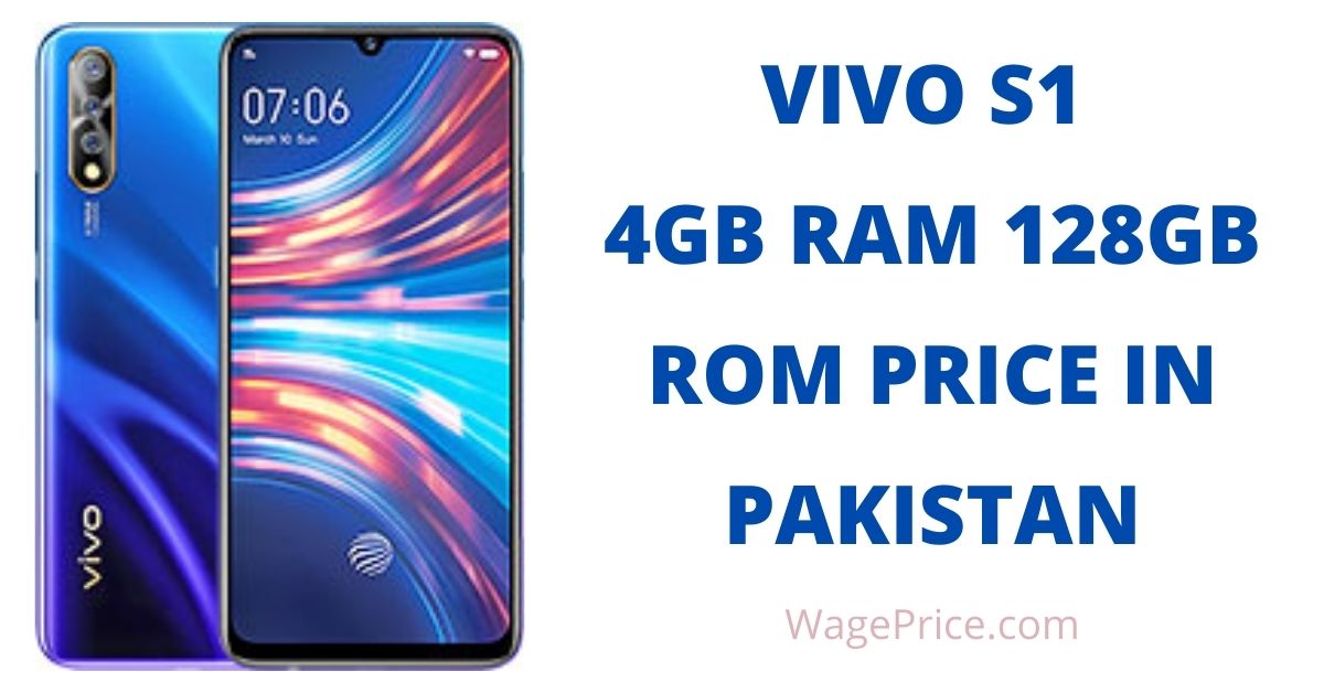 Vivo S1 Price in Pakistan 4GB RAM 128GB ROM