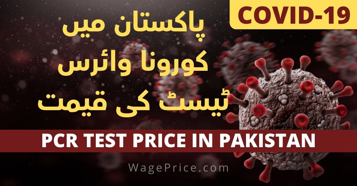PCR Test Price in Pakistan 2022