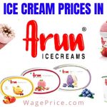 Arun Ice Cream Price List 2022 in India 2021