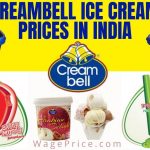 Creambell Ice Cream Price List 2022 in India 2021