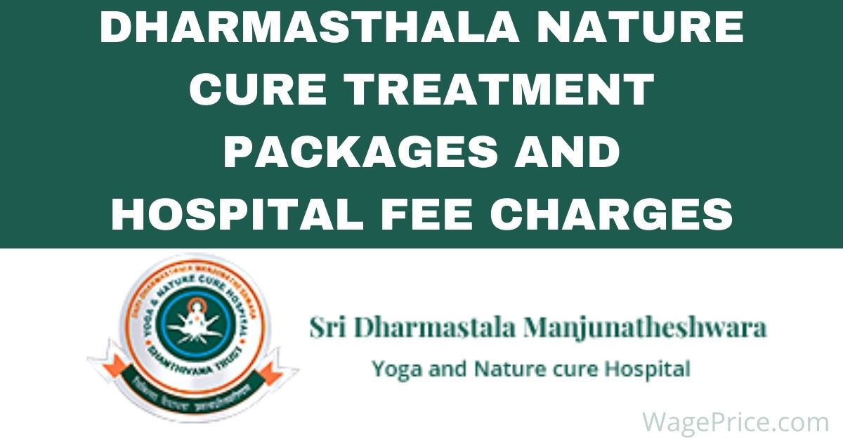 Dharmasthala Nature Cure Packages Price List 2022