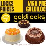 Goldilocks Cake Price List 2022 Philippines | Cakes Menu Prices