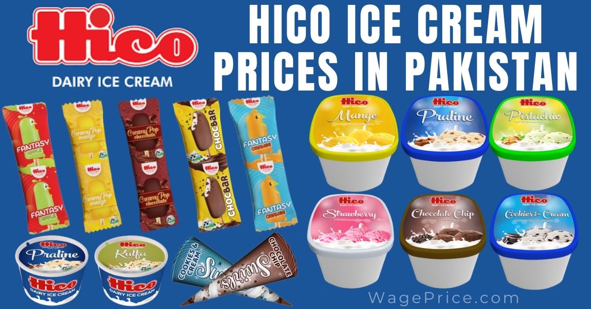 Hico Ice Cream Price List in Pakistan 2023 [UPDATED]