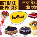 Just Bake Cake Price List 2022 India, Cakes Menu Prices
