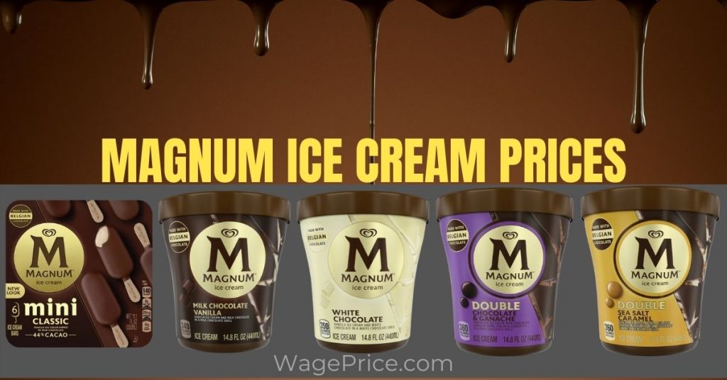 Magnum Ice Cream Price List in USA 2023