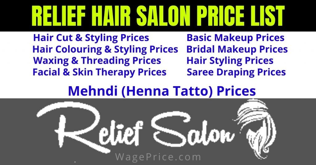 Relief Hair Salon Price List 1024x536 