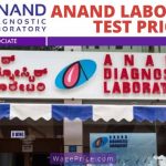 Anand Lab Tests Price List 2022
