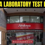 Atulya Lab Test Price List 2022 in India