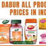Dabur All Product Price List 2022 in India