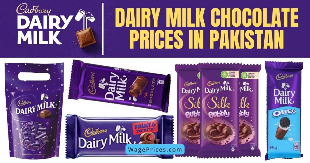 Dairy Milk Chocolate Price List in Pakistan 2023