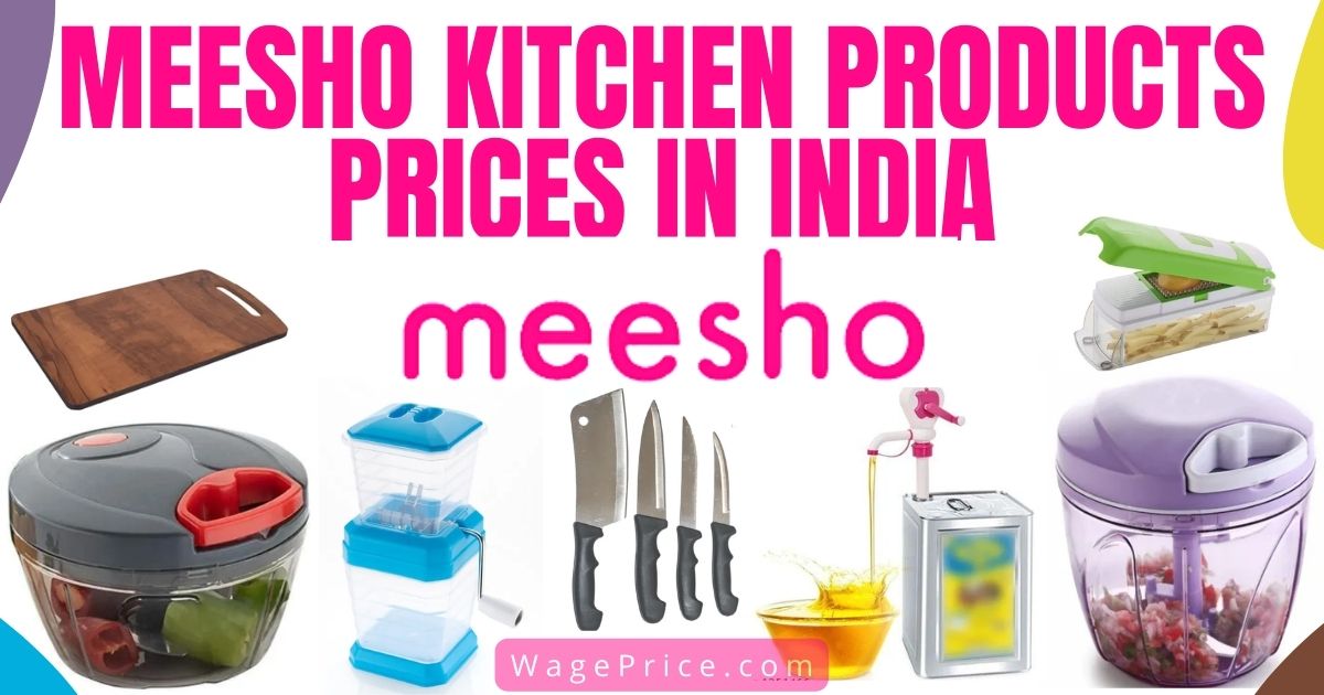 Meesho Kitchen Products Price List 2022