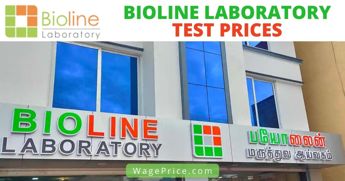 Bioline Lab Price List 2022
