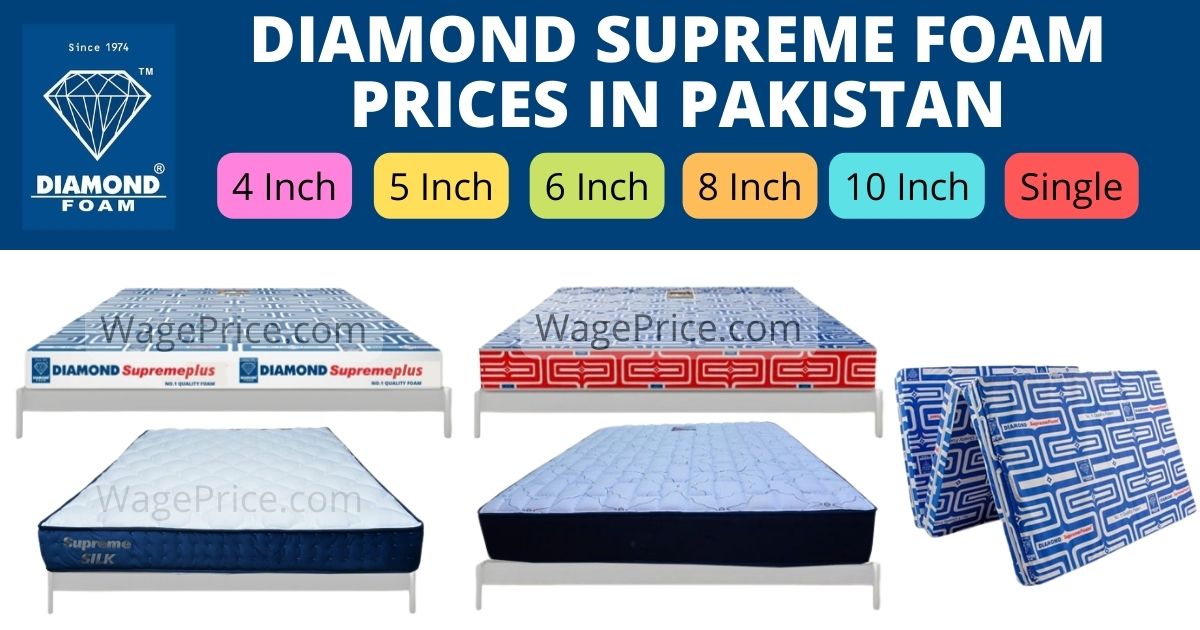 Diamond Supreme Foam Price List 2022