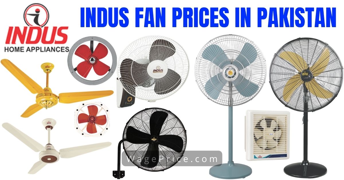 Indus Fan Price List 2022 | Ceiling, Pedestal, Table & Wall Fans