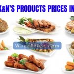 K&N's Products Price List 2022