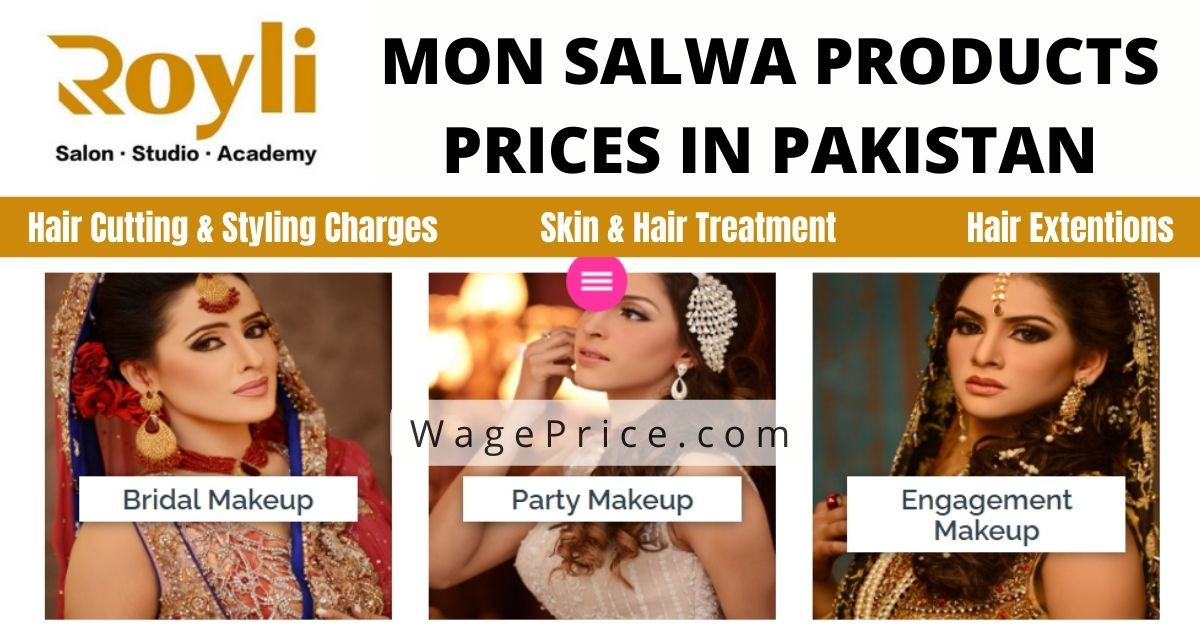 Royli Salon Islamabad Price List 2022