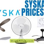 SYSKA Fan Price List 2022