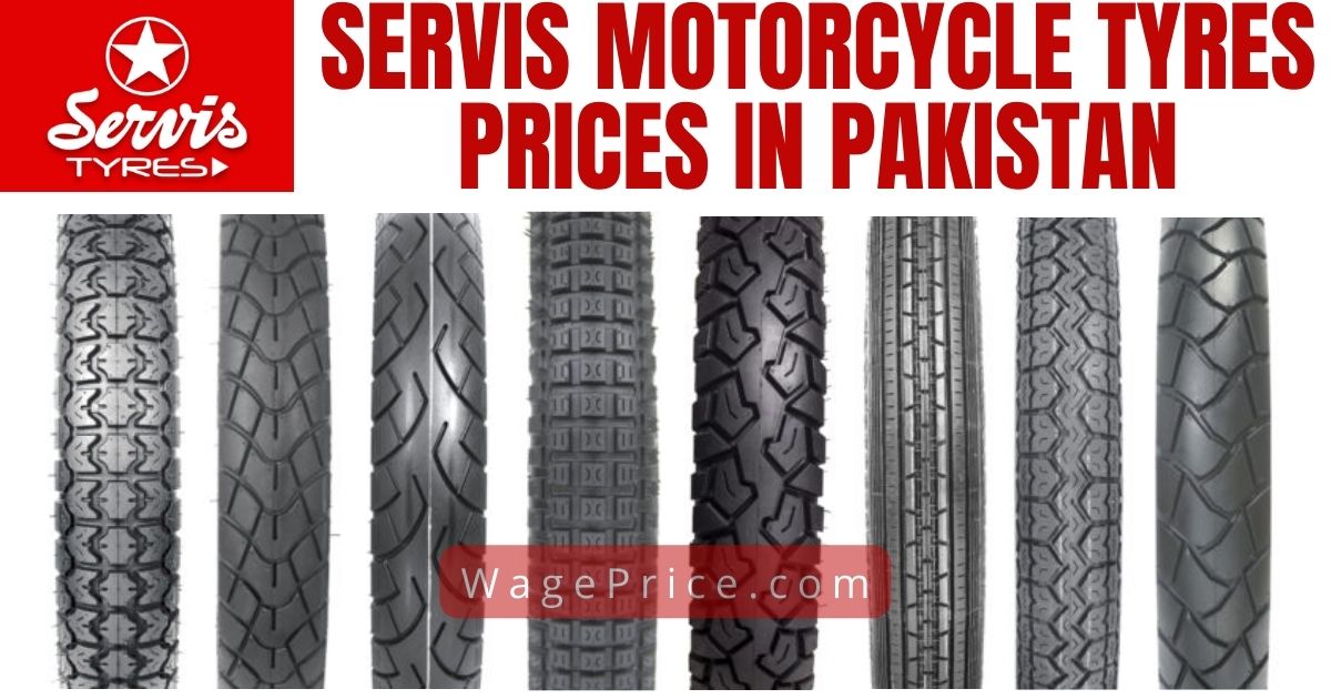 Servis Motorcycle Tyres Price List in Pakistan 2022