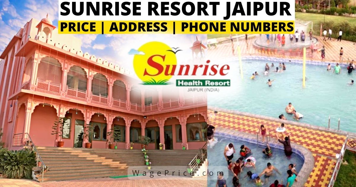 Sunrise Resort Jaipur Entry Ticket Price 2022