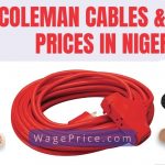 Coleman Cable Price List 2022 in Nigeria