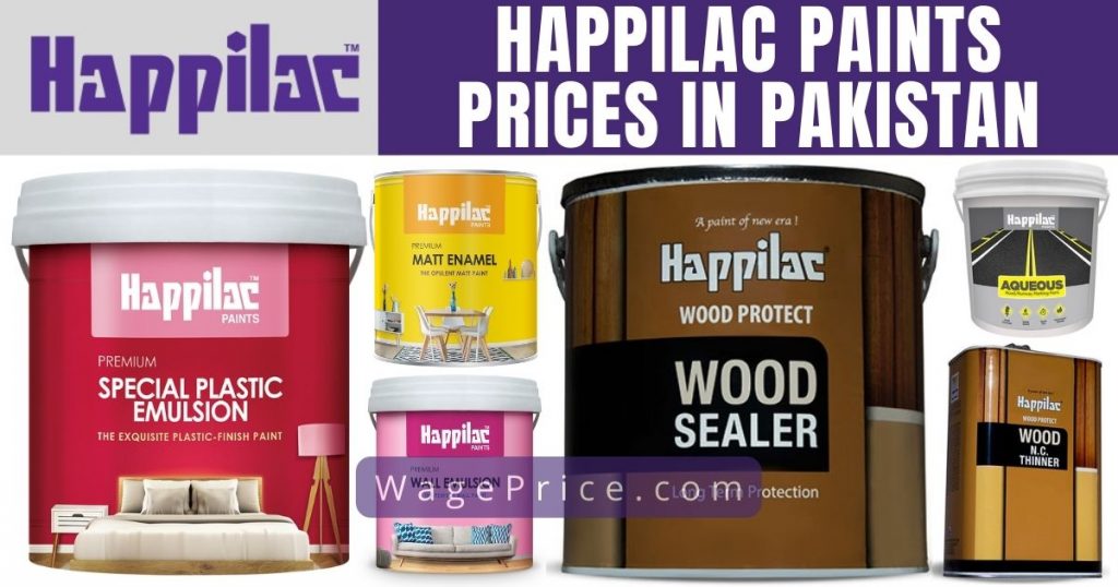Happilac Paints Price List in Pakistan 2023 [UPDATED]