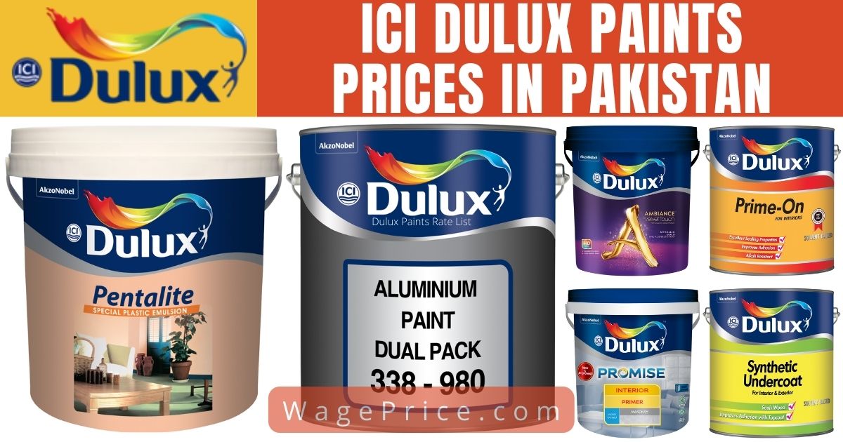 ICI Paint Price List 2023 Dulux Paints Rate List Updated 