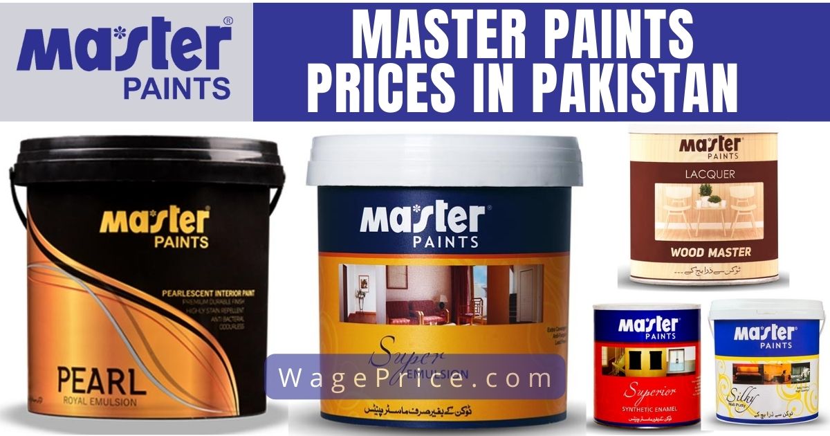 Master Paints Price List 2022 in Pakistan