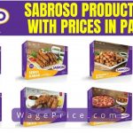 Sabroso Products Price List 2022 in Pakistan [Complete Menu Updated]