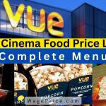 Vue Cinema Food Price List