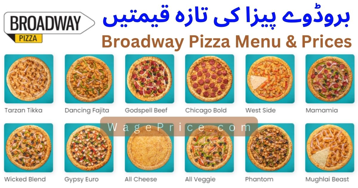 Broadway Pizza Menu with Prices 2022 - 2023