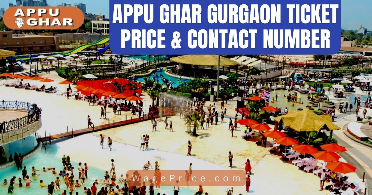 Appu Ghar Gurgaon Ticket Price 2023