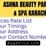 Ashna Beauty Parlour Price List Karachi | Timings | Address | Contact Number