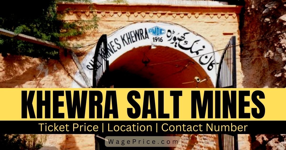 Khewra Salt Mines Ticket Price