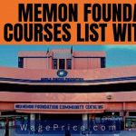 Memon Foundation Courses List with Fees 2023 [UPDATED]