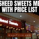 Rasheed Sweets Price List Rawalpindi 2023