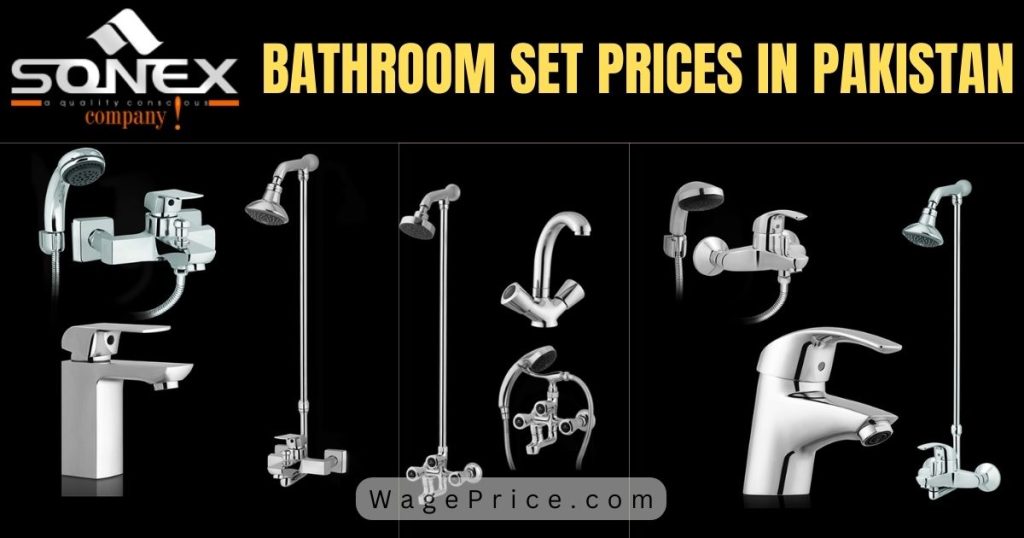 Sonex Bathroom Set Price in Pakistan 2023 Sets]