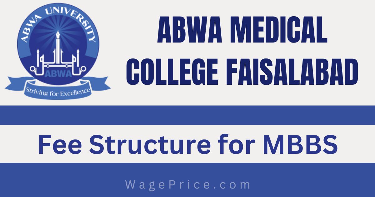 Abwa Medical College Fee Structure 2023 for MBBS