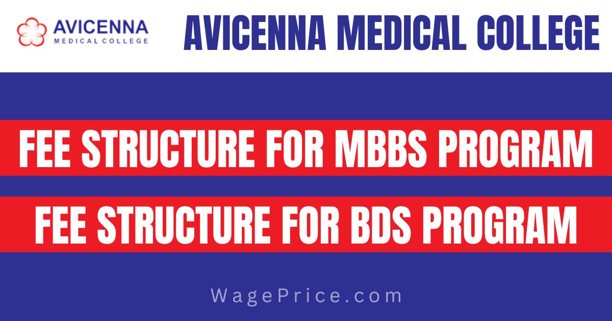 Avicenna Medical College Fee Structure 2023 for MBBS & BDS
