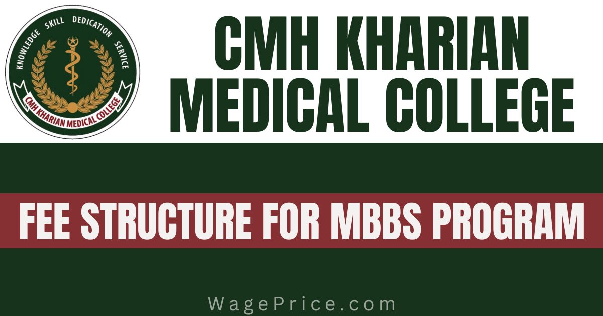 CMH Kharian Medical College Fee Structure 2023 for MBBS
