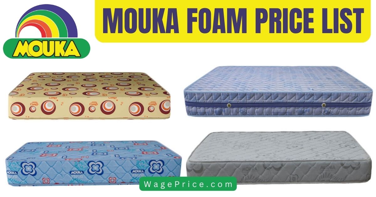 Mouka Foam Price List 2023 in Nigeria