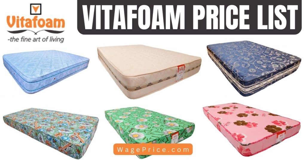 vitafoam mattress price list