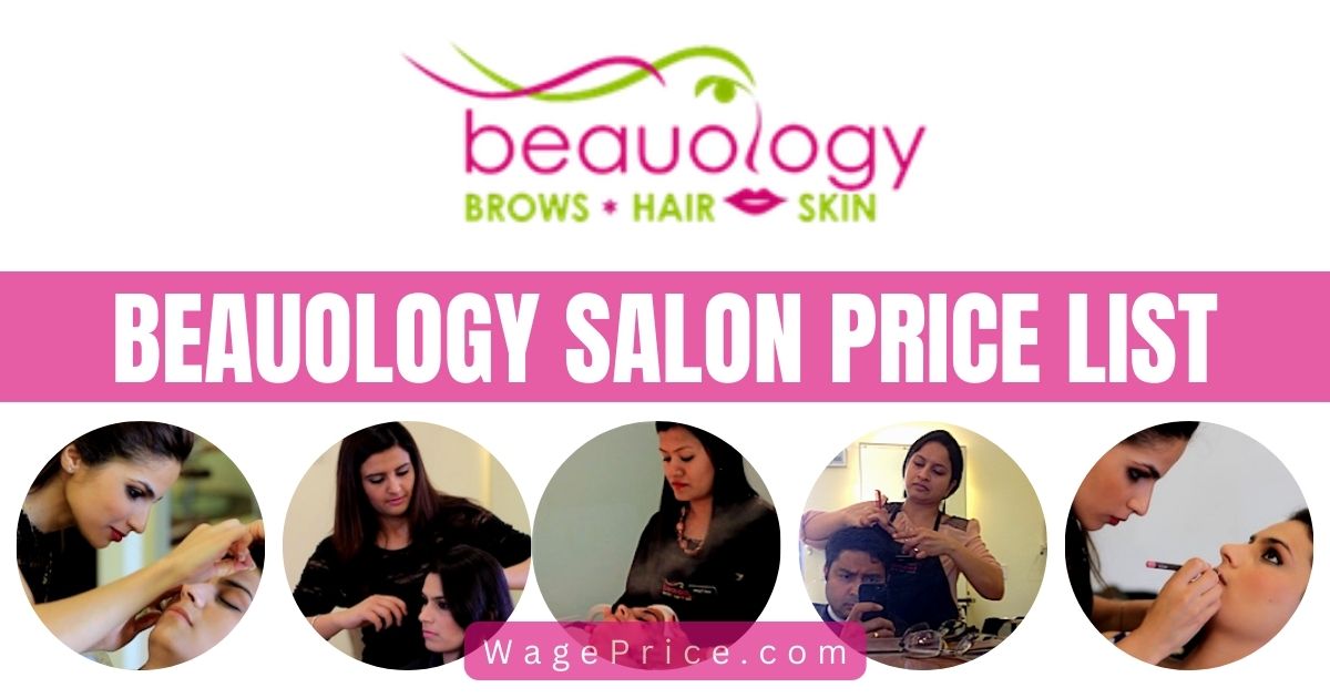 Beauology Salon Price List 2023
