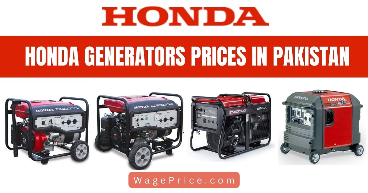 Honda Generators Prices In Pakistan 2023