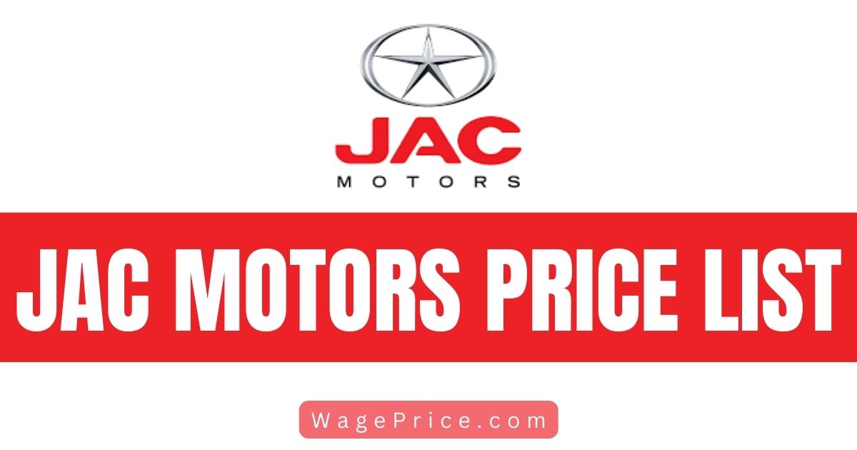 JAC Motors Price List 2023 in Nigeria