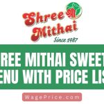 Shree Mithai Sweets Price List 2023 [Complete Menu]