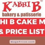 Kabhi B Cake Price List 2023