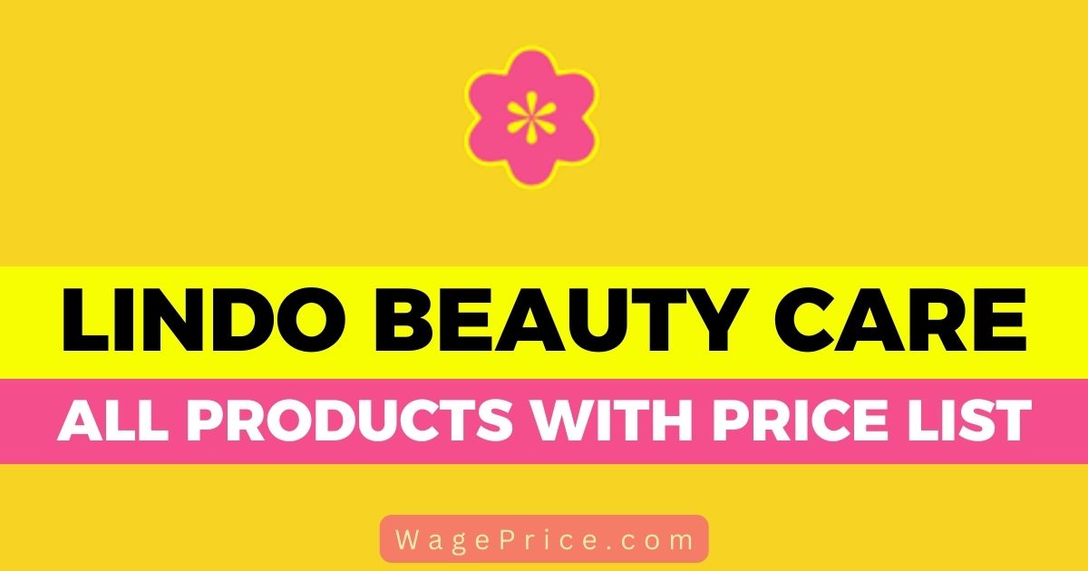 Lindo Beauty Care Products Price List 2023