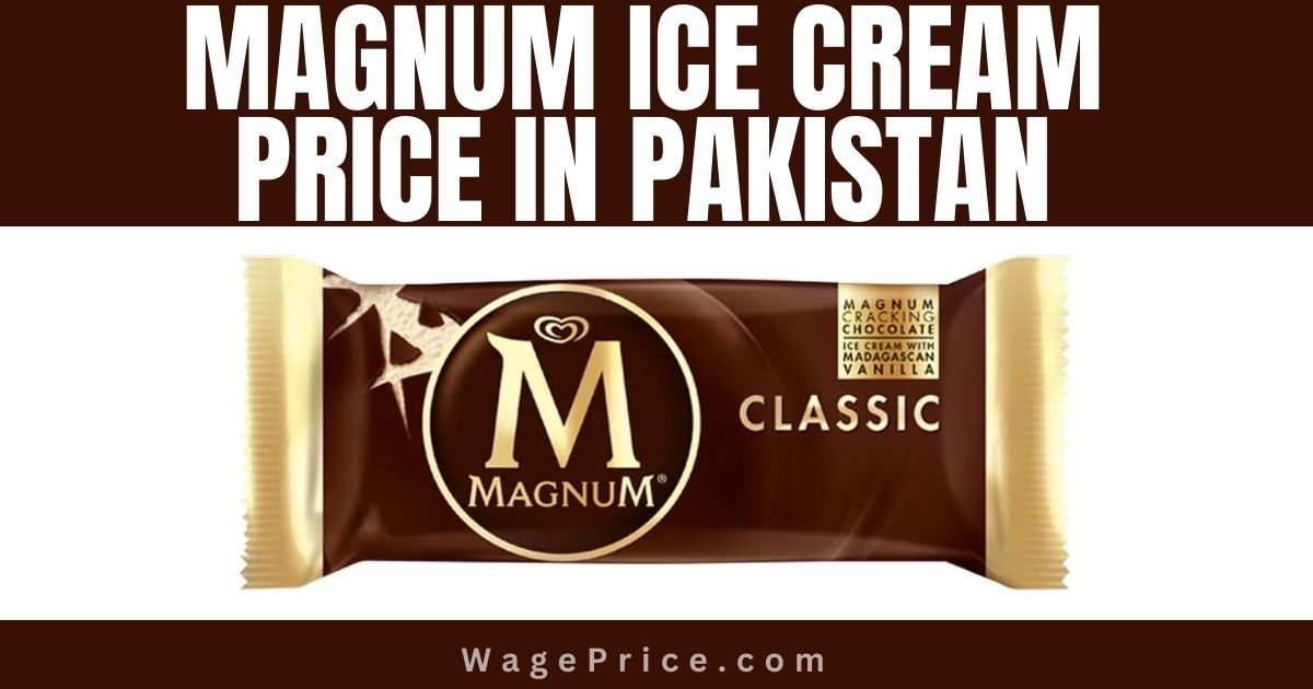 Magnum Ice Cream Price List in Pakistan 2023